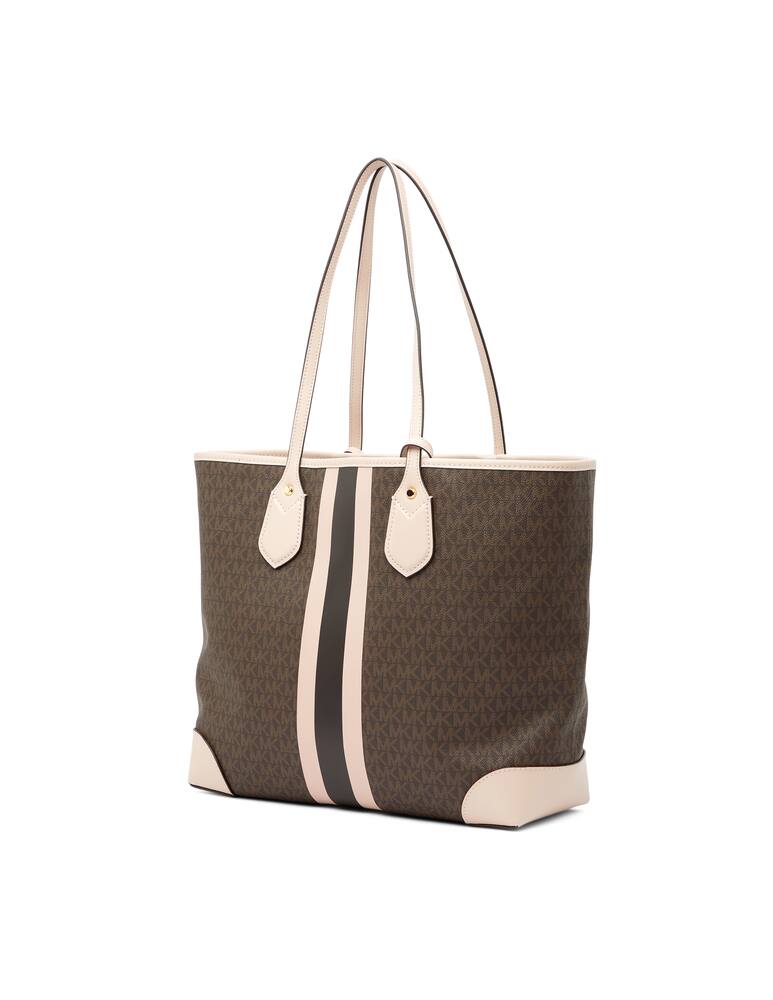 rinascente Michael Michael Kors Borsa tote Eva con logo e strisce