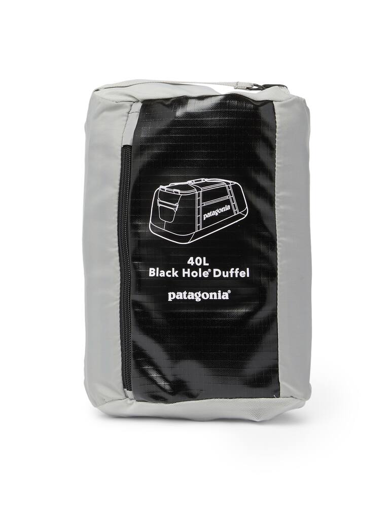 rinascente Patagonia Borsa black hole duffel 40l con logo 