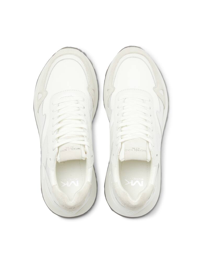 rinascente Michael Kors Leather and nylon sneakers