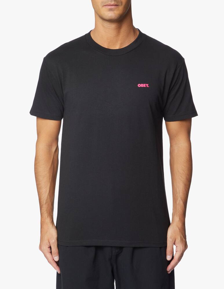 rinascente Obey Back rose obey t-shirt