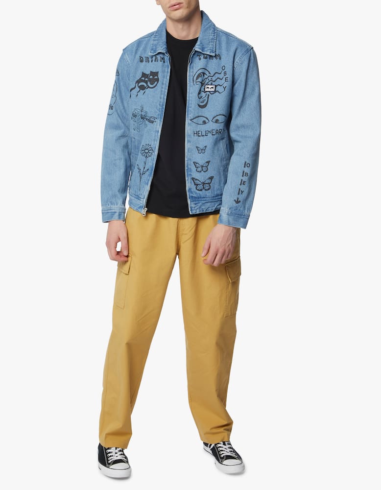 rinascente Obey Dream team denim jacket