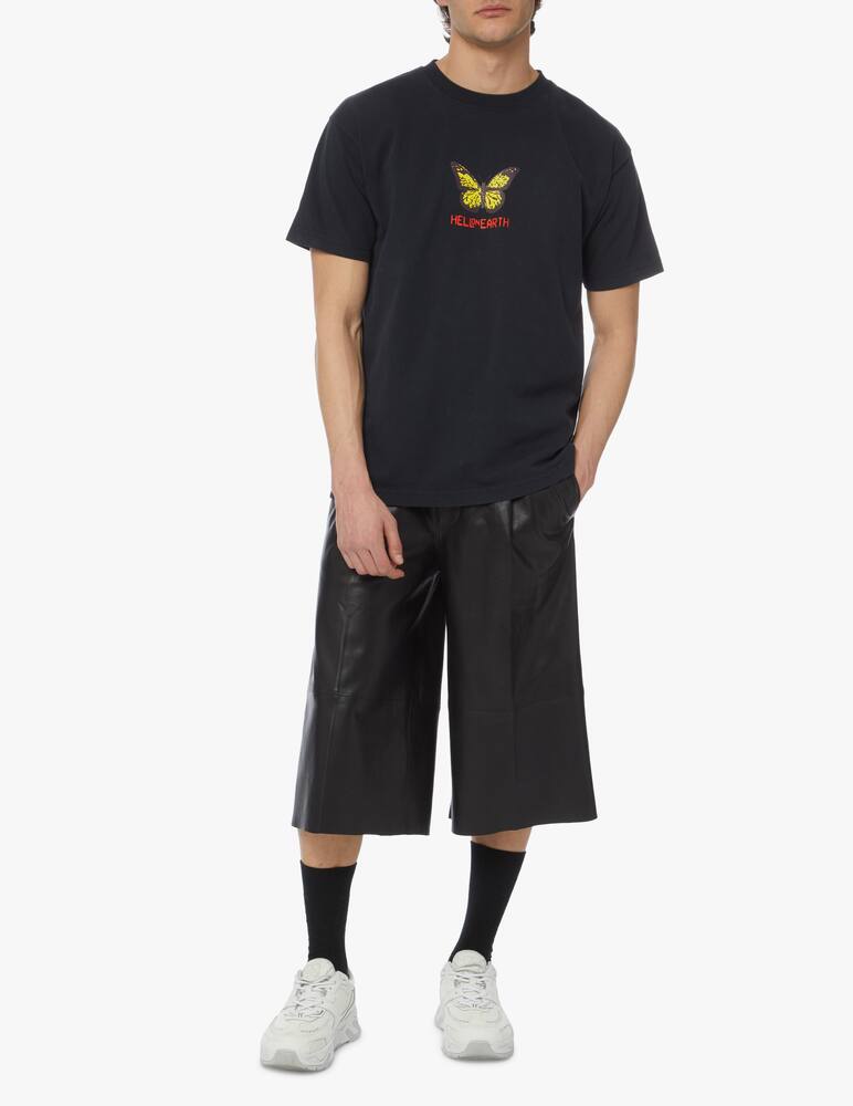 rinascente Obey T-shirt heavyweight butterfly in cotone