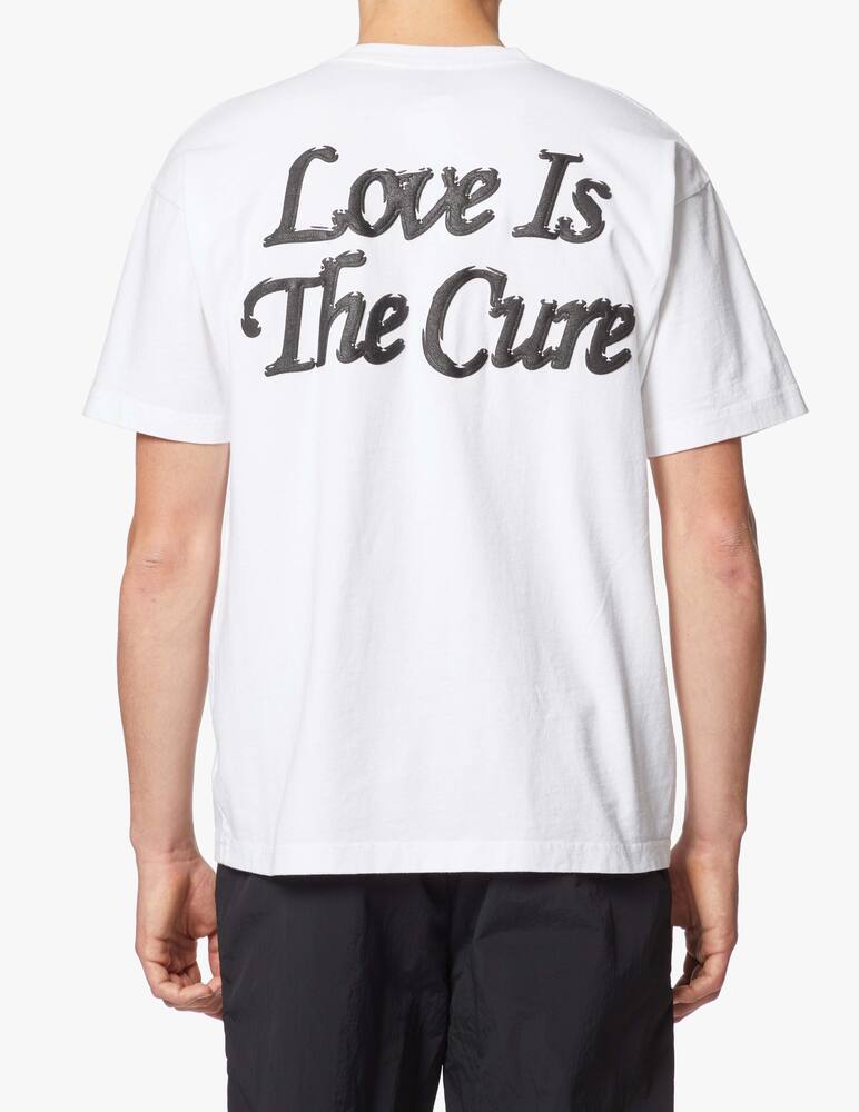 rinascente Obey Cotton heavyweight rainbow t-shirt