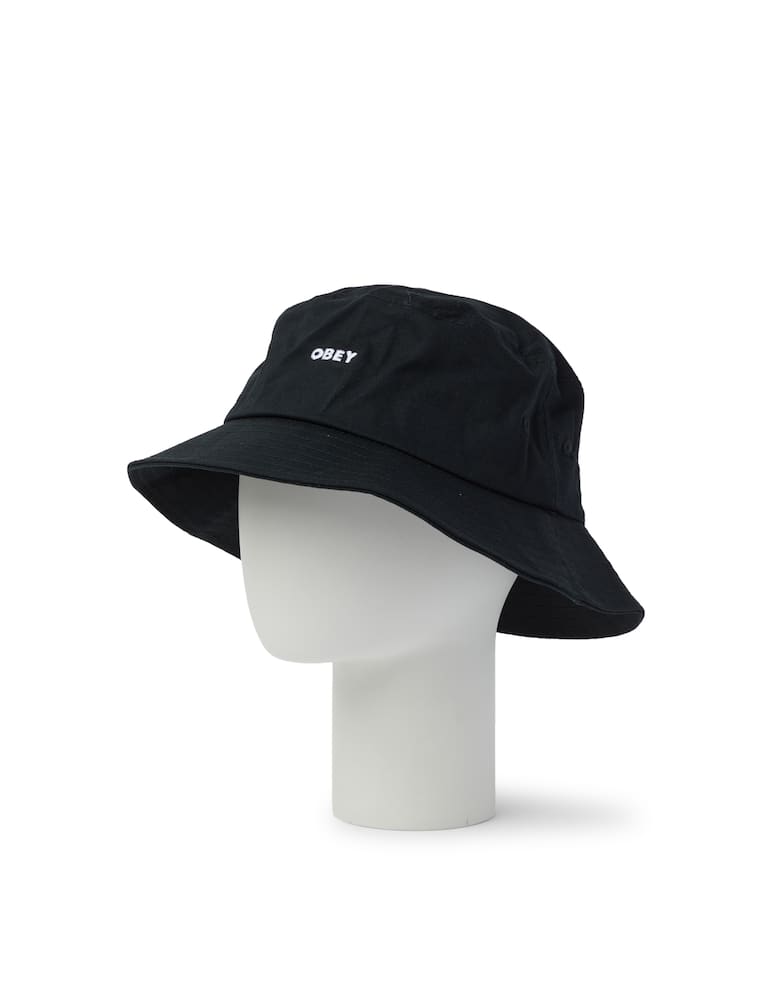 Obey Cappello bucket hat loghino - nero - immagine 1 Obey Cappello bucket hat loghino - nero - immagine 1