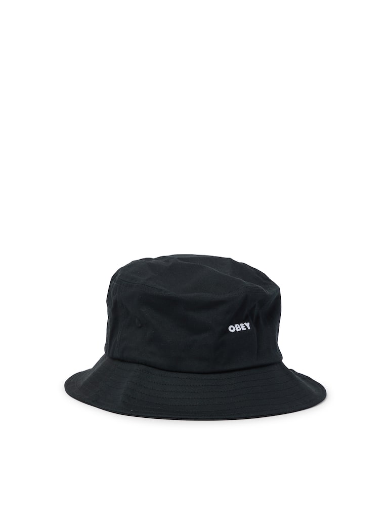 rinascente Obey Small logo bucket hat - black