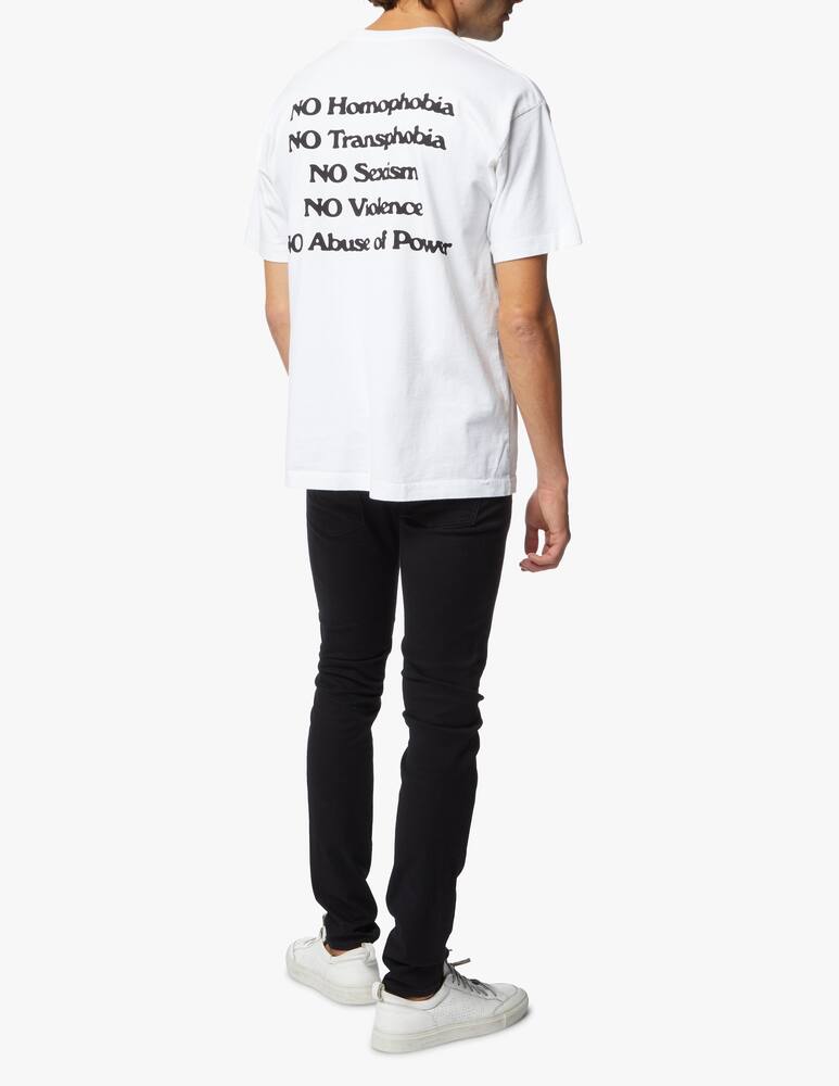 rinascente Obey Love back printed t-shirt