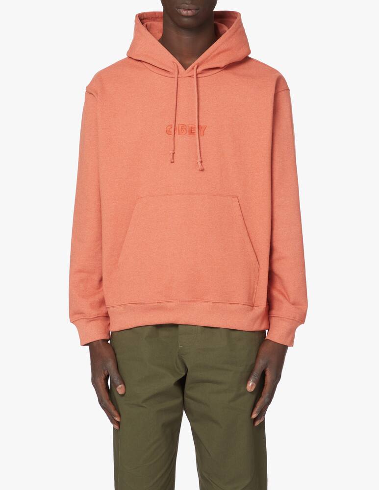 rinascente Obey Bold ideas logo hoodie - red