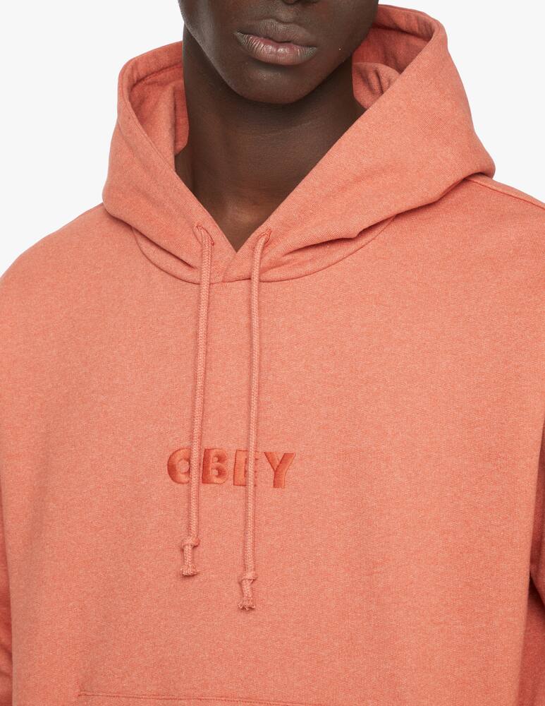 rinascente Obey Bold ideas logo hoodie - red