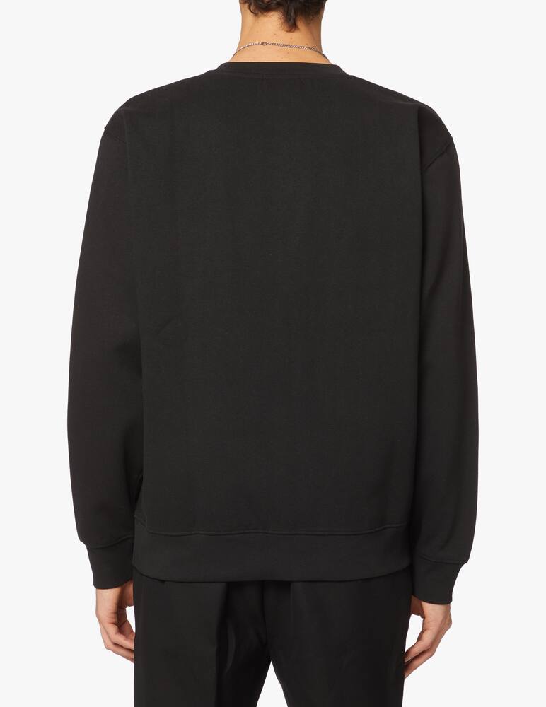 rinascente Obey Happy shroom roundneck sweatshirt - black