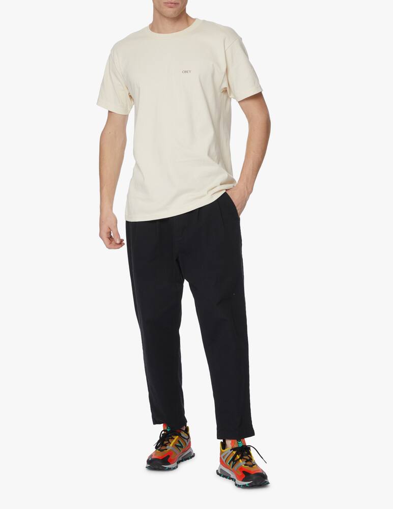 rinascente Obey Maglietta manica corta ak-47 lotus - bianco