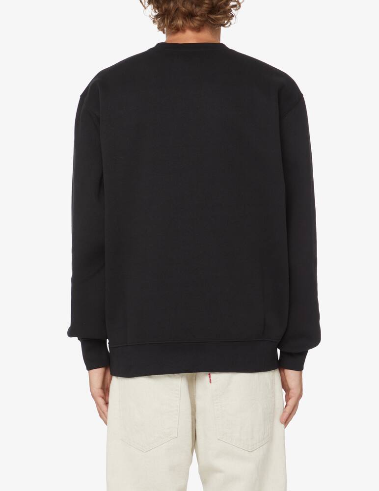 rinascente Obey Logo crewneck sweather - Black