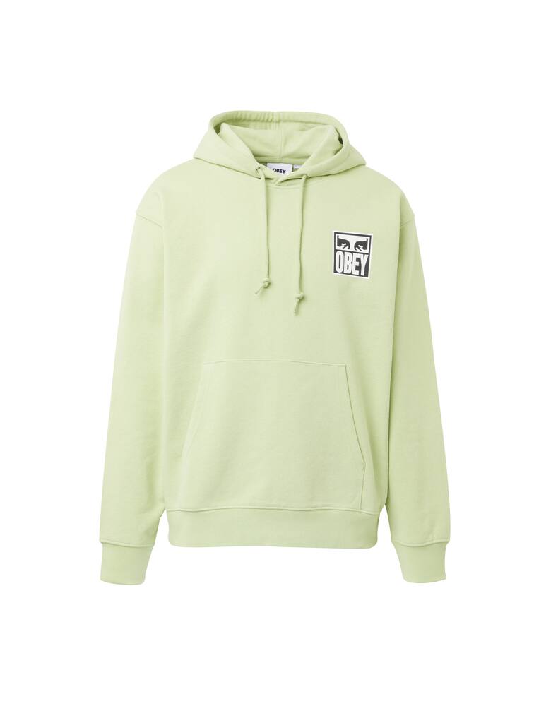 rinascente Obey Felpa con cappuccio eyes back - verde