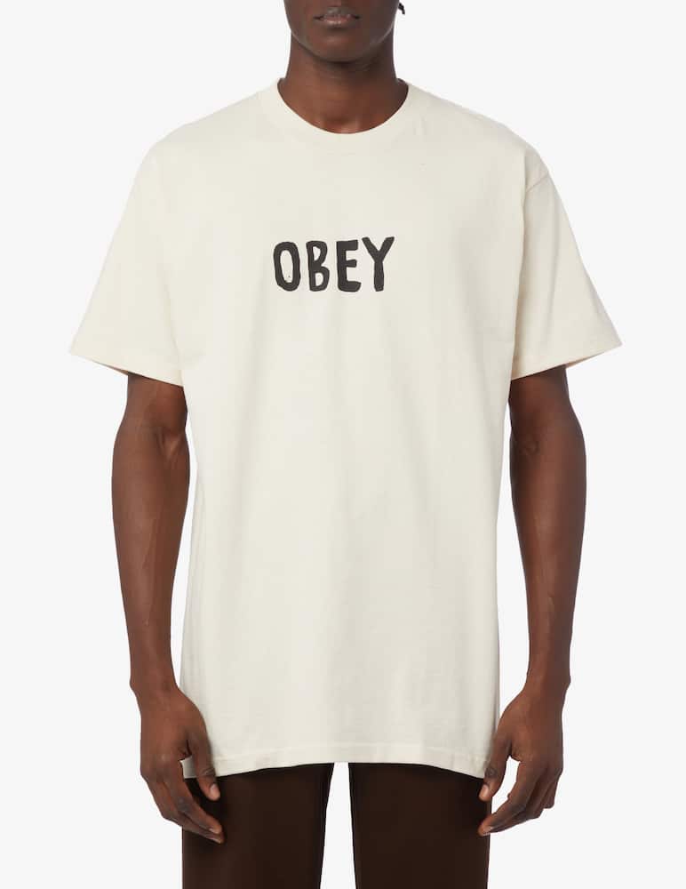 Obey Maglietta con logo - immagine 1 Obey Maglietta con logo - immagine 1