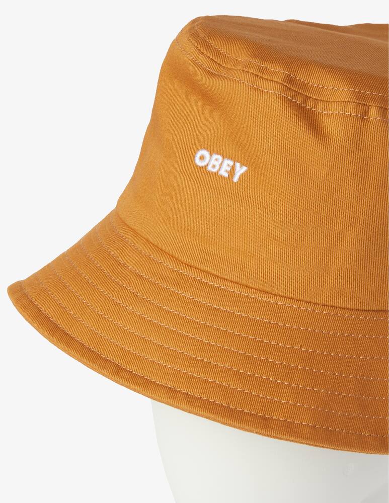 rinascente Obey Cappello bucket con logo - Beige