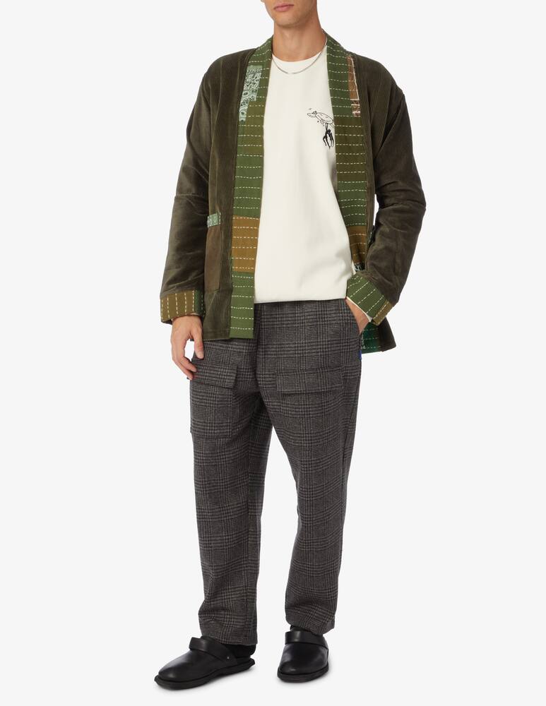 rinascente Obey Felpa girocollo con ricamo - Bianco