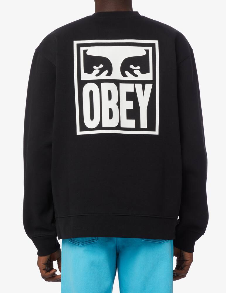 rinascente Obey Eyes back crewneck sweater 