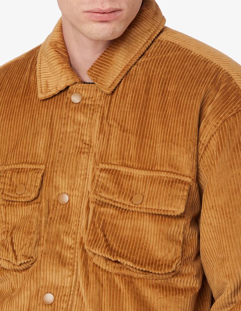 rinascente Obey Larson jacket with pockets - Brown