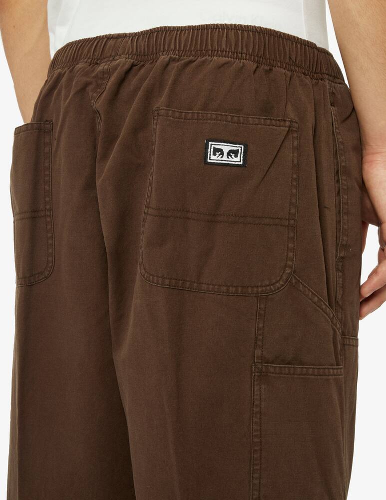 rinascente Obey Big easy canvas trousers