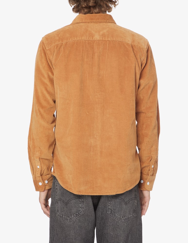 rinascente Obey Camicia in cotone organico - Marrone