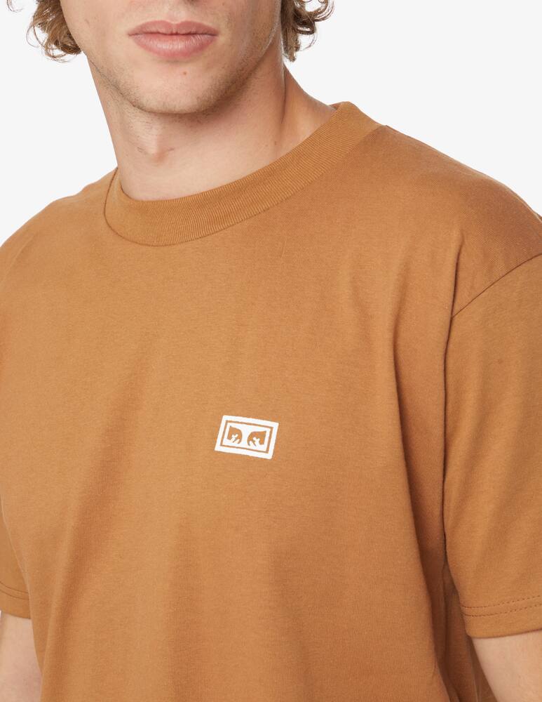Obey Cotton t-shirt - Brown - picture 4 Obey Cotton t-shirt - Brown - picture 4
