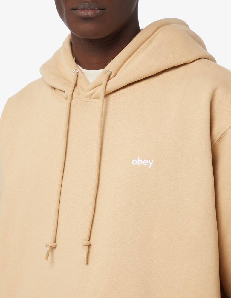 rinascente Obey Hoodie with writing 