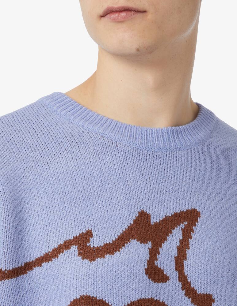 rinascente Obey Maglia girocollo kinney con ricamo 