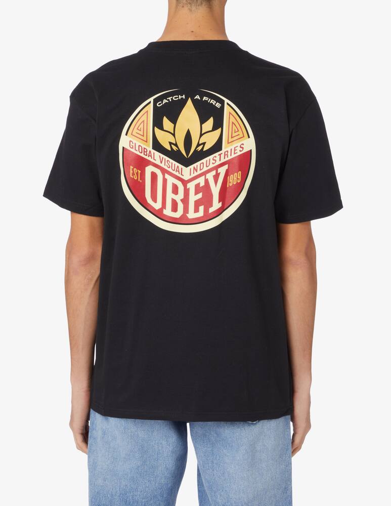 rinascente Obey Magliettacatch a fire 