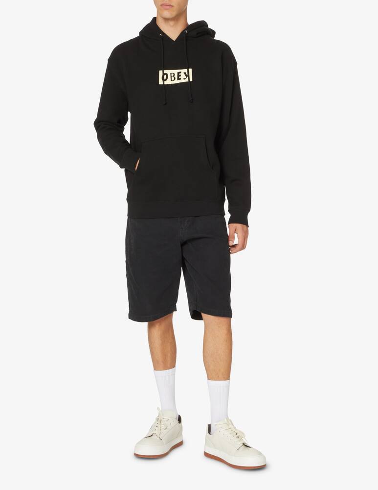 rinascente Obey Felpa con cappuccio sex pistols stampa retro - Nero