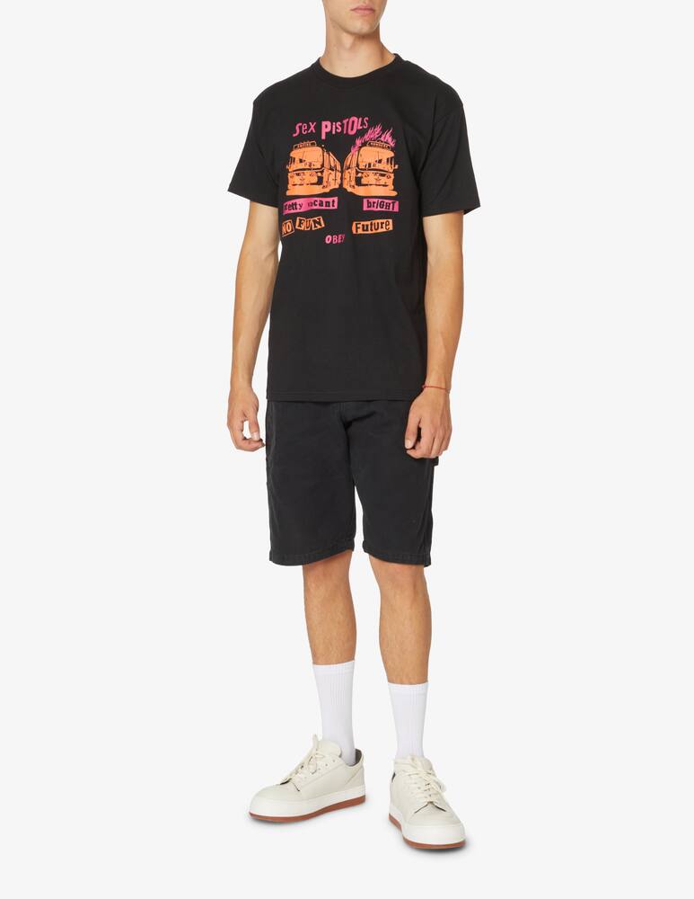 rinascente Obey Maglietta manica corta stampa camion - Nero