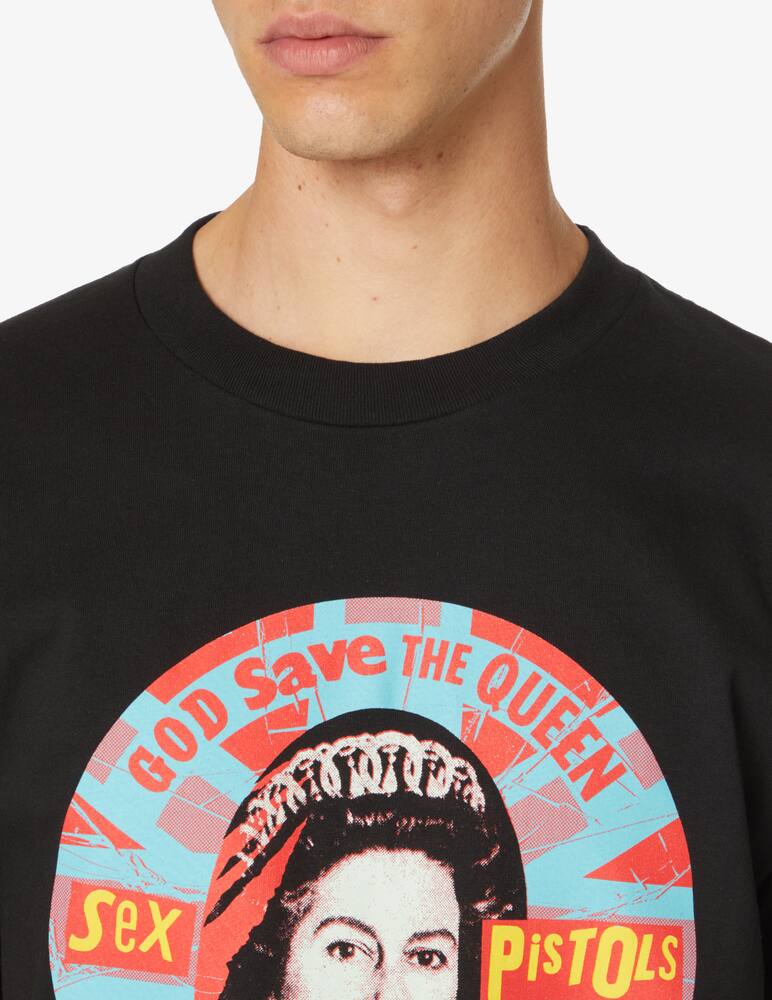 rinascente Obey Maglietta manica corta stampa circolare - Nero