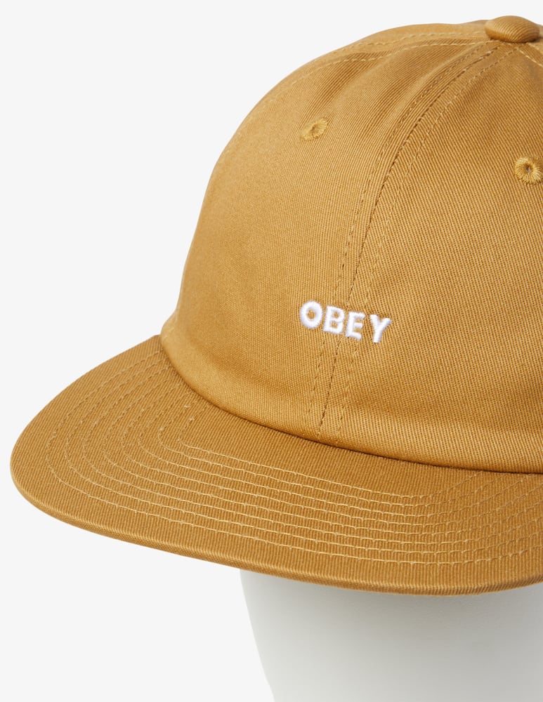 rinascente Obey Bold twill 6 panel strapback 