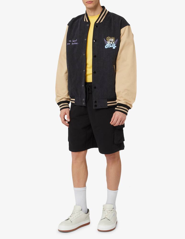 rinascente Obey Giacca varsity in denim 