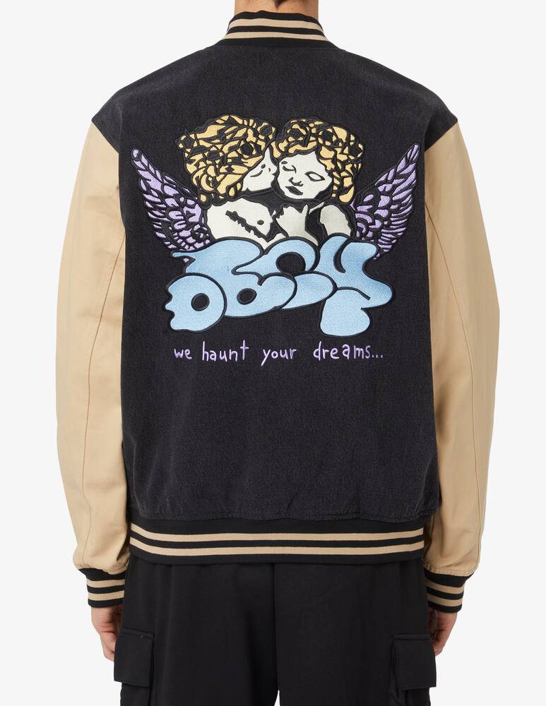 rinascente Obey Giacca varsity in denim 