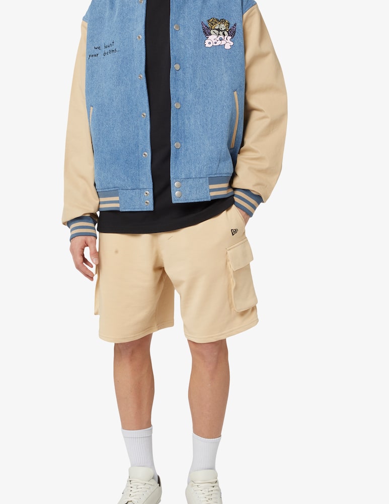 rinascente Obey Denim varsity jacket 