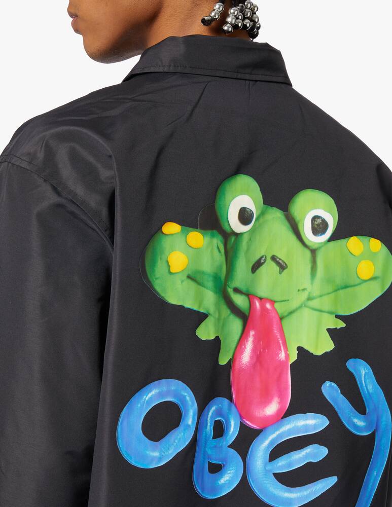 rinascente Obey Froggy coach jacket 