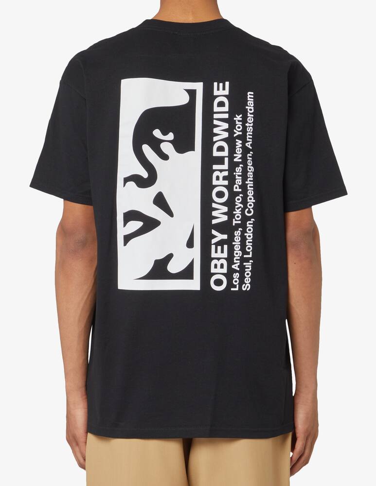 rinascente Obey Half face icon classic t-shirt 