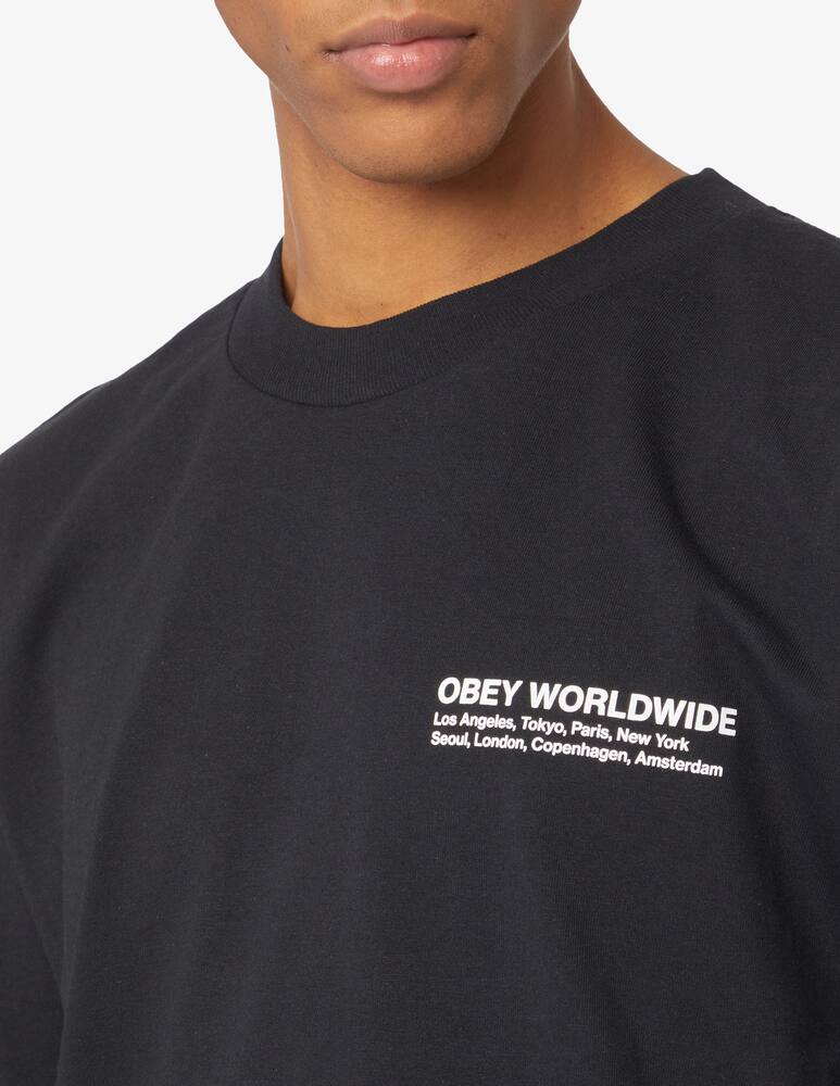 rinascente Obey Half face icon classic t-shirt 