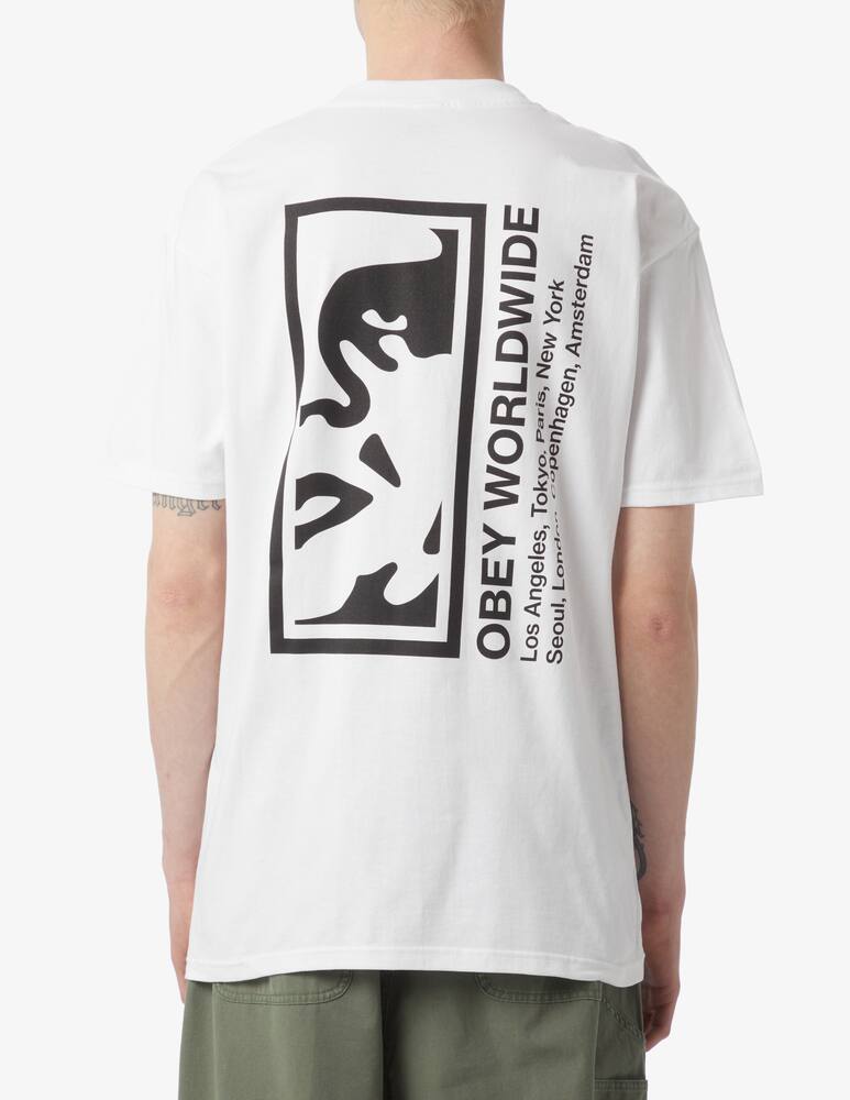 rinascente Obey Maglietta half face icon classic 