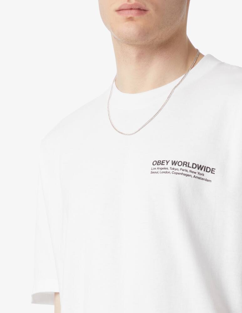 rinascente Obey Maglietta half face icon classic 