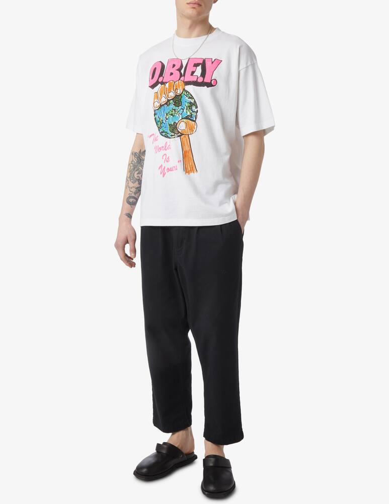 rinascente Obey The world is yours heavyweight t-shirt 