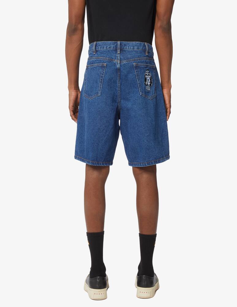 rinascente Obey Bigwig baggy denim shorts 