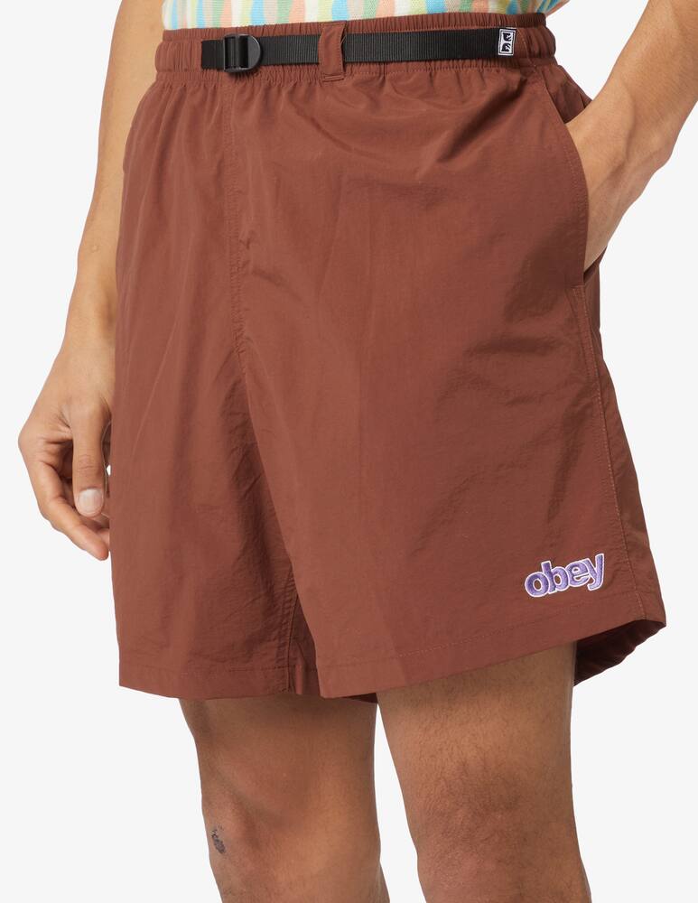 rinascente Obey Easy peak web shorts