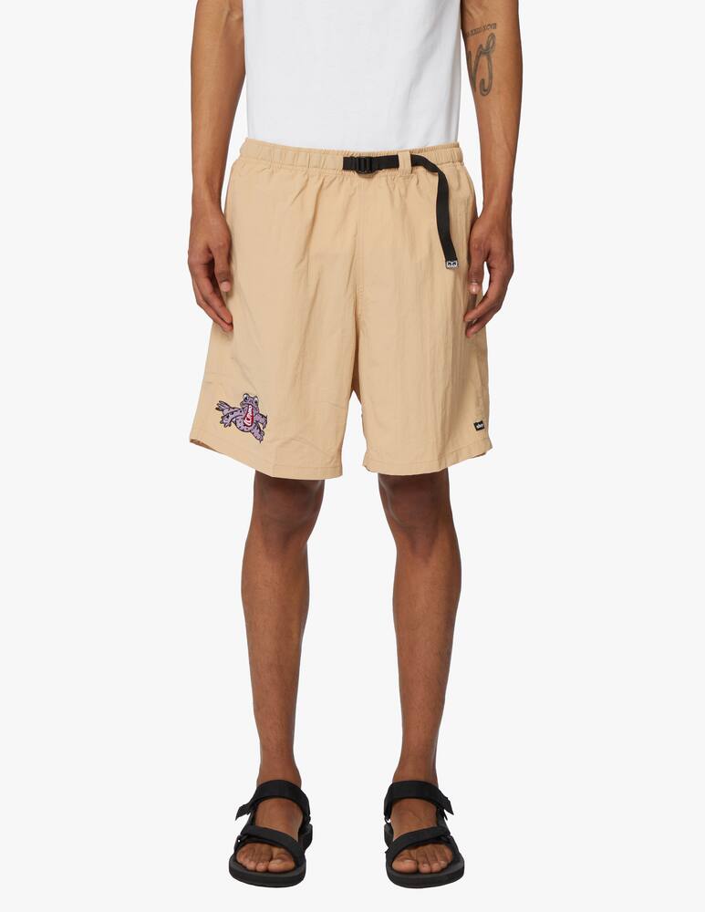 rinascente Obey Hang out web belt shorts 