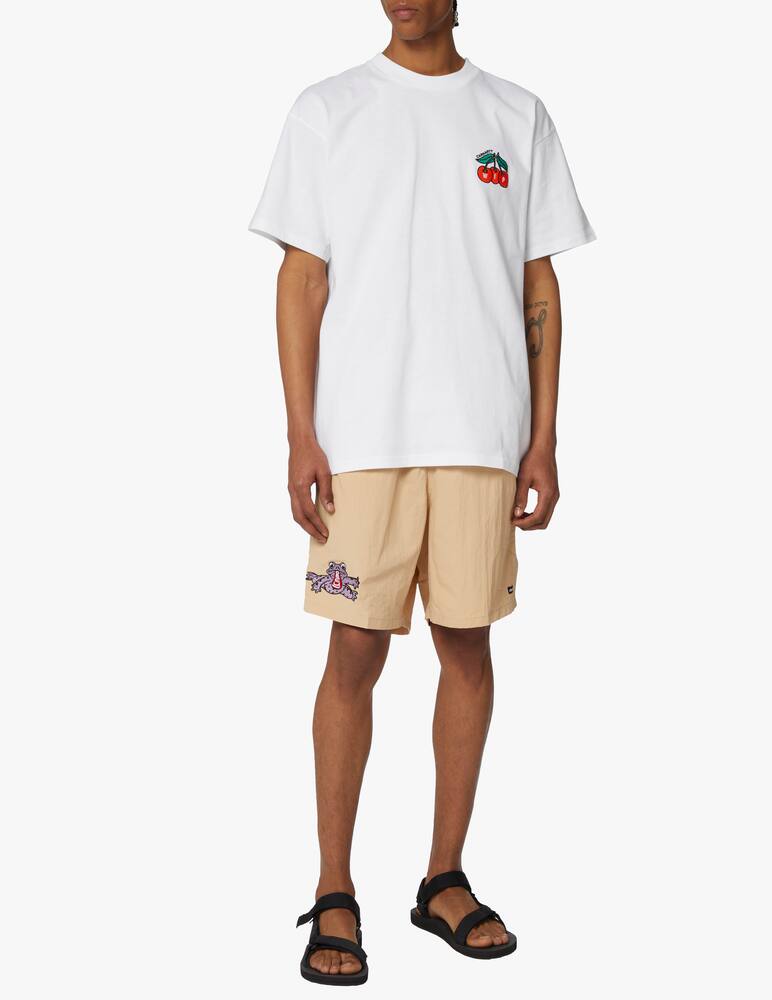 rinascente Obey Hang out web belt shorts 