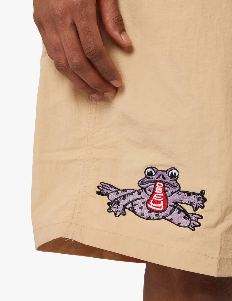 rinascente Obey Hang out web belt shorts 