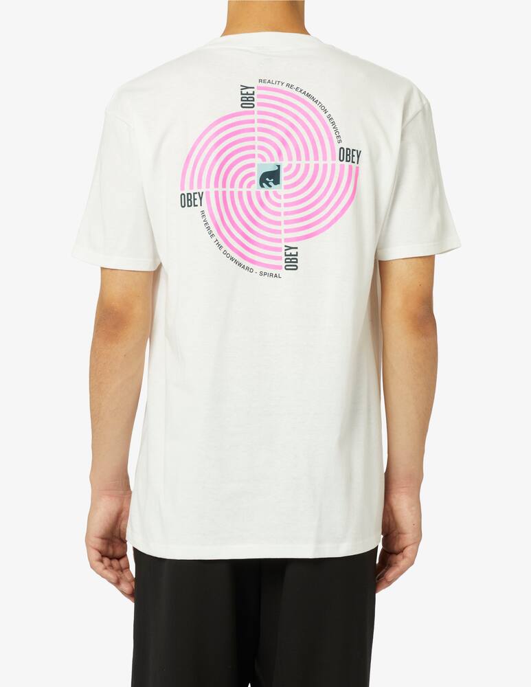 rinascente Obey Maglietta downwrd spiral