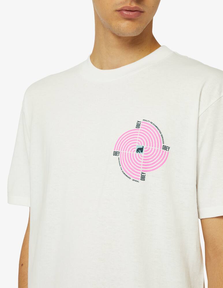 rinascente Obey Maglietta downwrd spiral