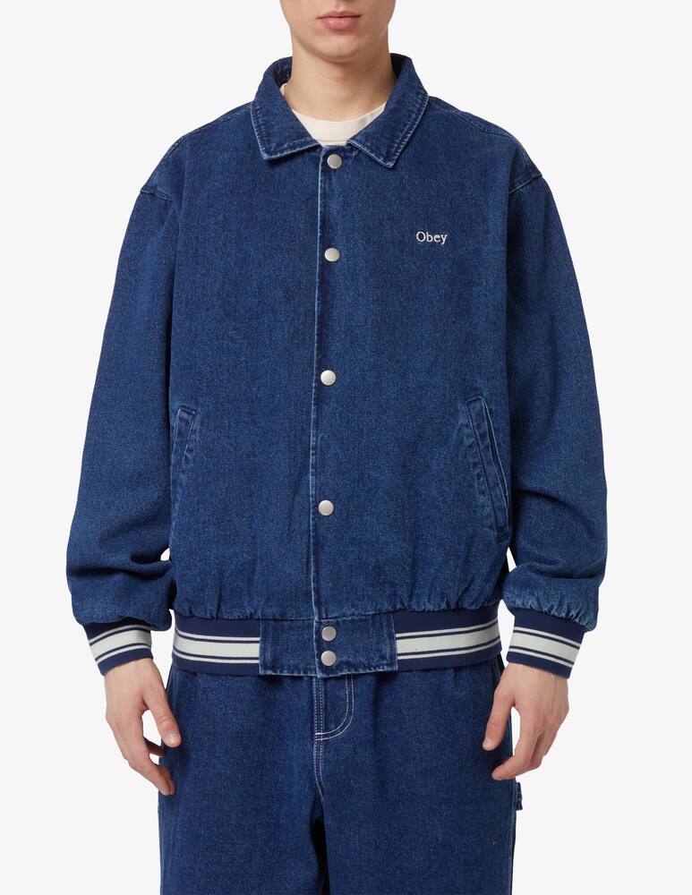 Obey Jacket rose blouson denim - picture 1 Obey Jacket rose blouson denim - picture 1