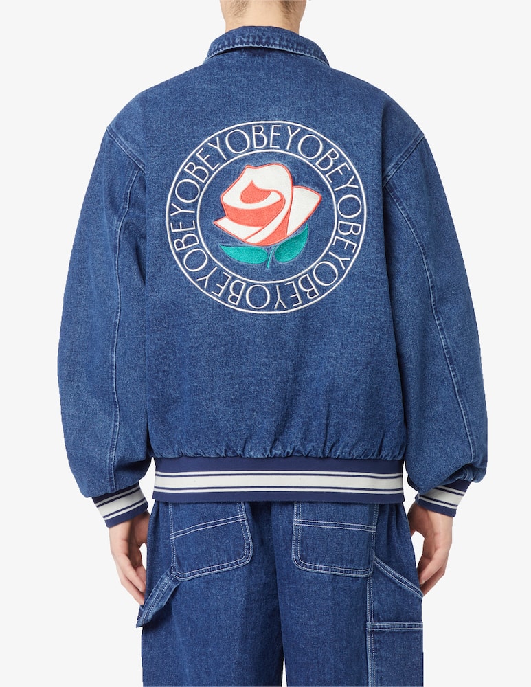 Obey Jacket rose blouson denim - picture 3 Obey Jacket rose blouson denim - picture 3