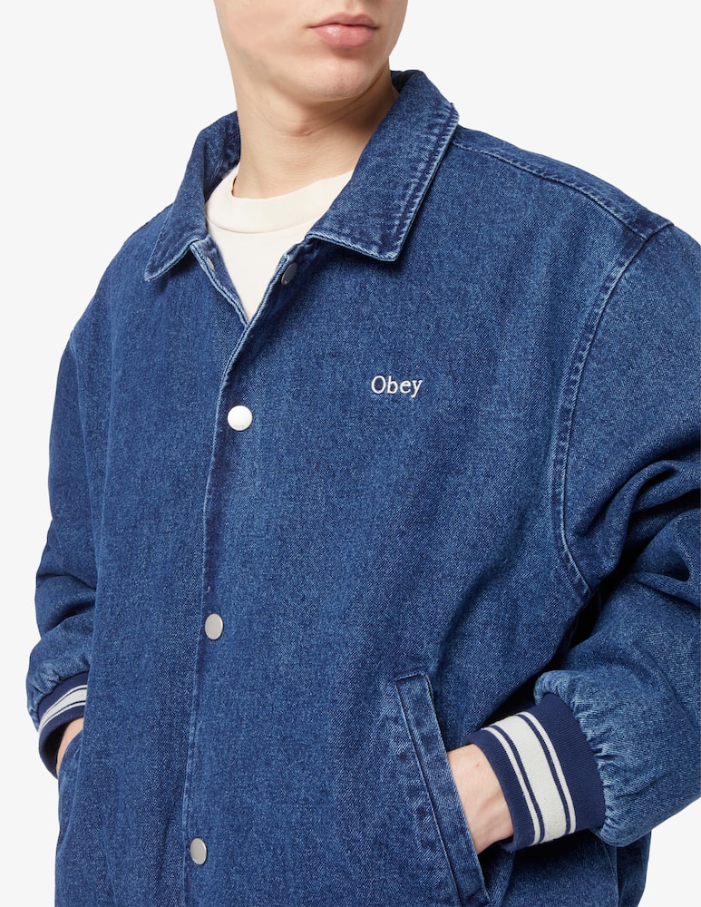 Obey Jacket rose blouson denim - picture 4 Obey Jacket rose blouson denim - picture 4
